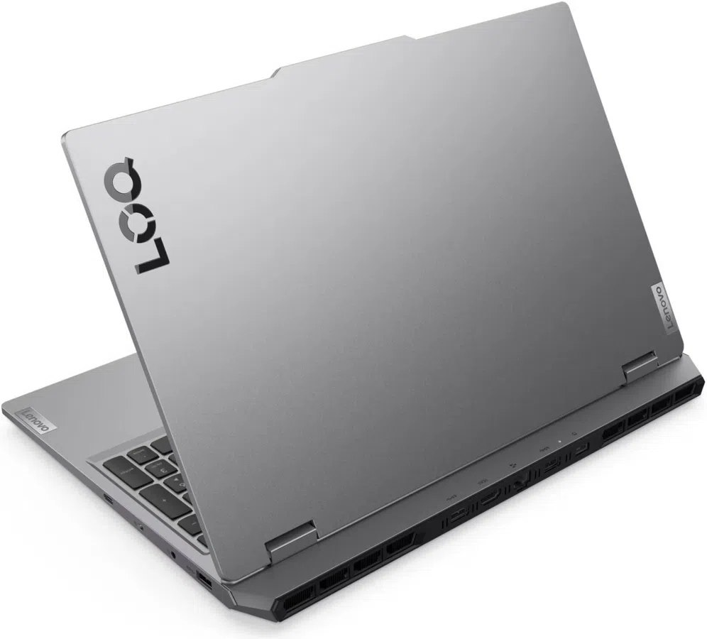 Ноутбук Lenovo LOQ 15IRX10 Core i7 14700HX 16Gb SSD512Gb NVIDIA GeForce RTX5050 8Gb 15.6" IPS FHD (1920x1080) без ОС grey WiFi BT Cam (83JE00YNPS)