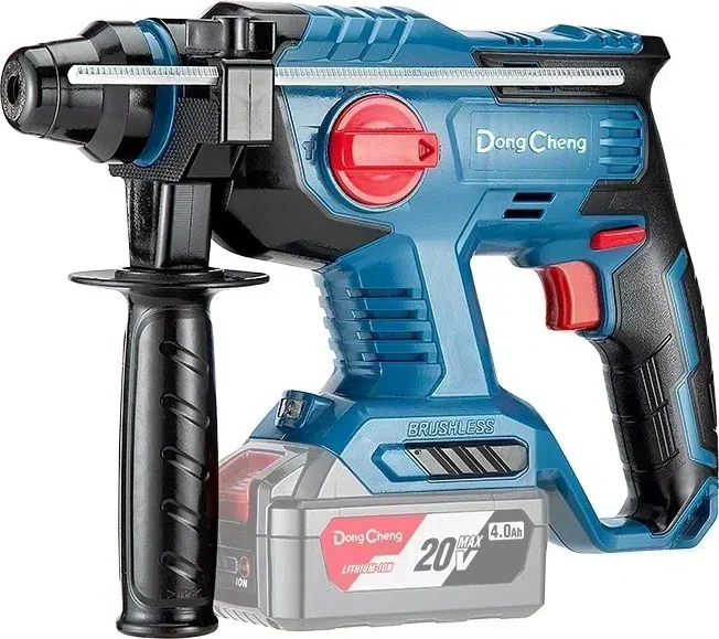 Перфоратор DongCheng DCZC22 патрон:SDS-plus уд.:2.1Дж аккум.