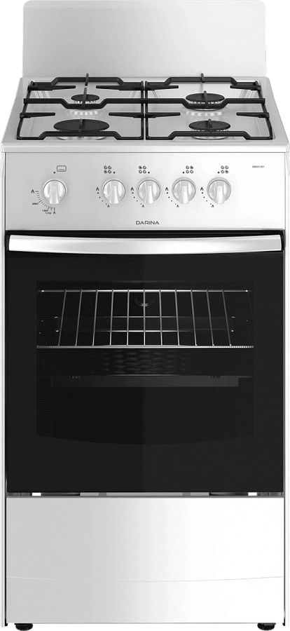 Плита Газовая Darina 1A GM341 001 W белый (без крышки) реш.сталь