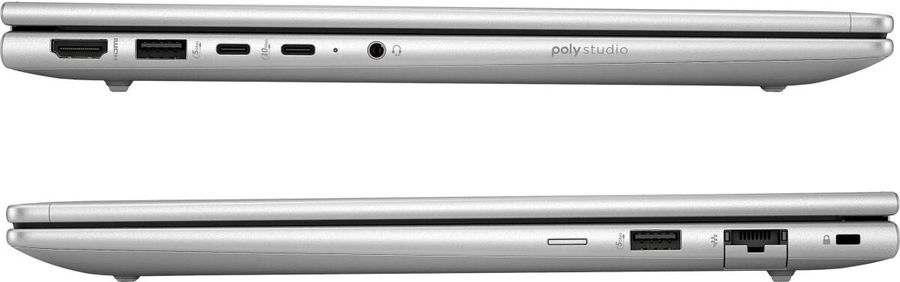 Ноутбук HP ProBook 4 G1a Wolf Pro Ryzen 7 250 16Gb SSD512Gb AMD Radeon 780M 14" IPS WUXGA (1920x1200) Windows 11 Pro silver WiFi BT Cam (BM2B2UT)