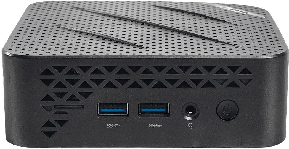 Неттоп Digma Mini Office Cel N4505 (2) 8Gb SSD256Gb UHDG 750 Windows 11 Pro GbitEth WiFi BT 45W черный (RUS) (DPCN-8CXW02)