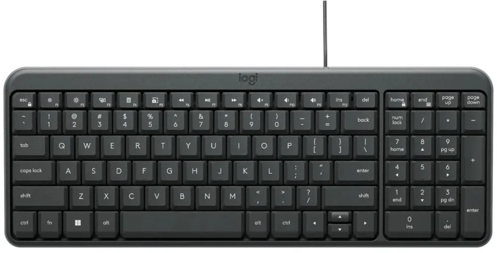 Клавиатура Logitech K106 черный USB slim (920-013902)
