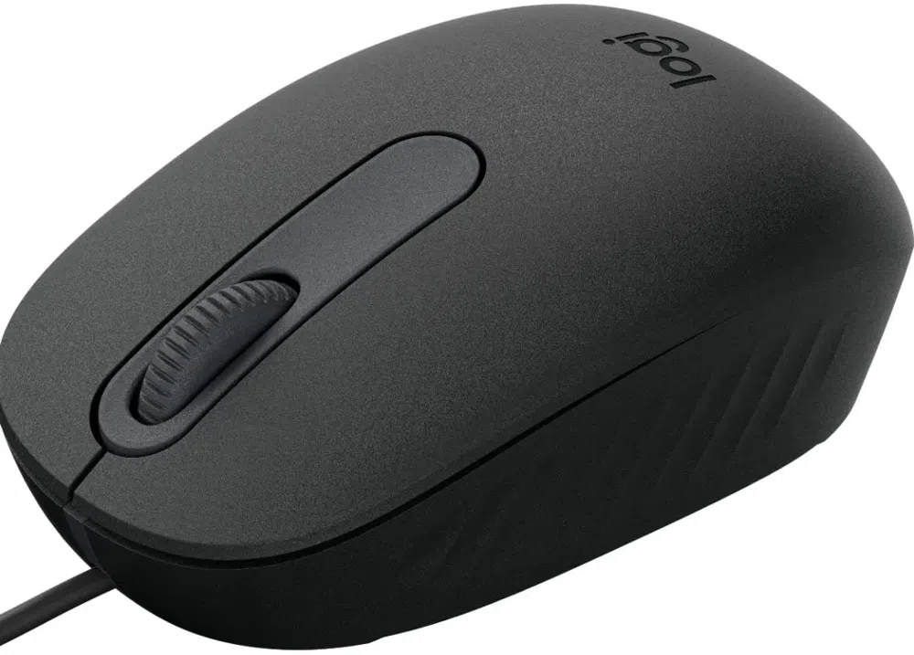 Мышь Logitech M86 черный оптическая 8000dpi USB для ноутбука 2but (910-007661)