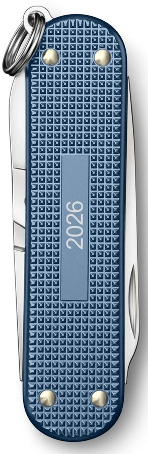 Нож перочинный Victorinox Classic SD Alox LE26 (0.6221.L26) 58мм 5функц. синий подар.коробка