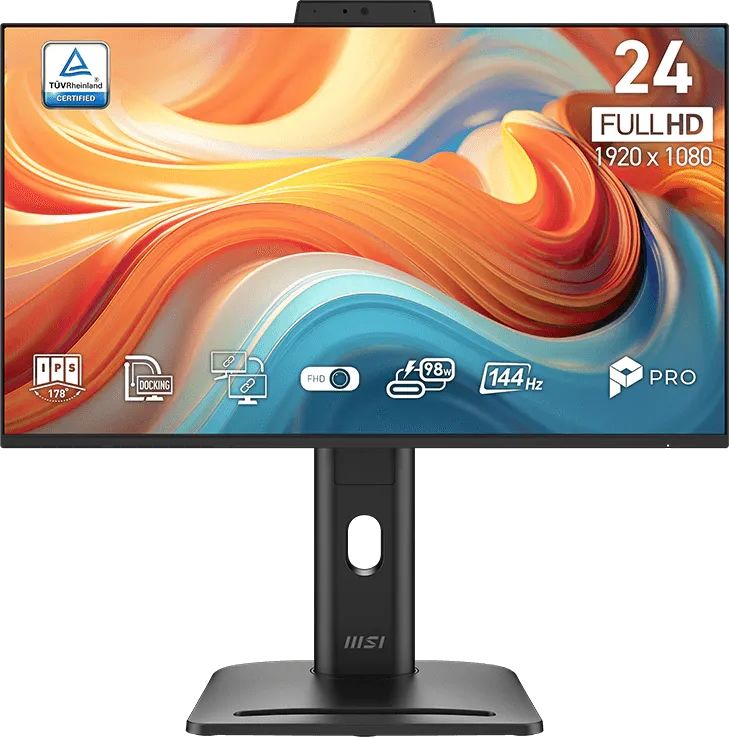 Монитор MSI 23.8" Pro MP245PDG E14 черный IPS LED 16:9 HDMI матовая HAS Piv 250cd 178гр/178гр 1920x1080 144Hz DP FHD USB 3.3кг