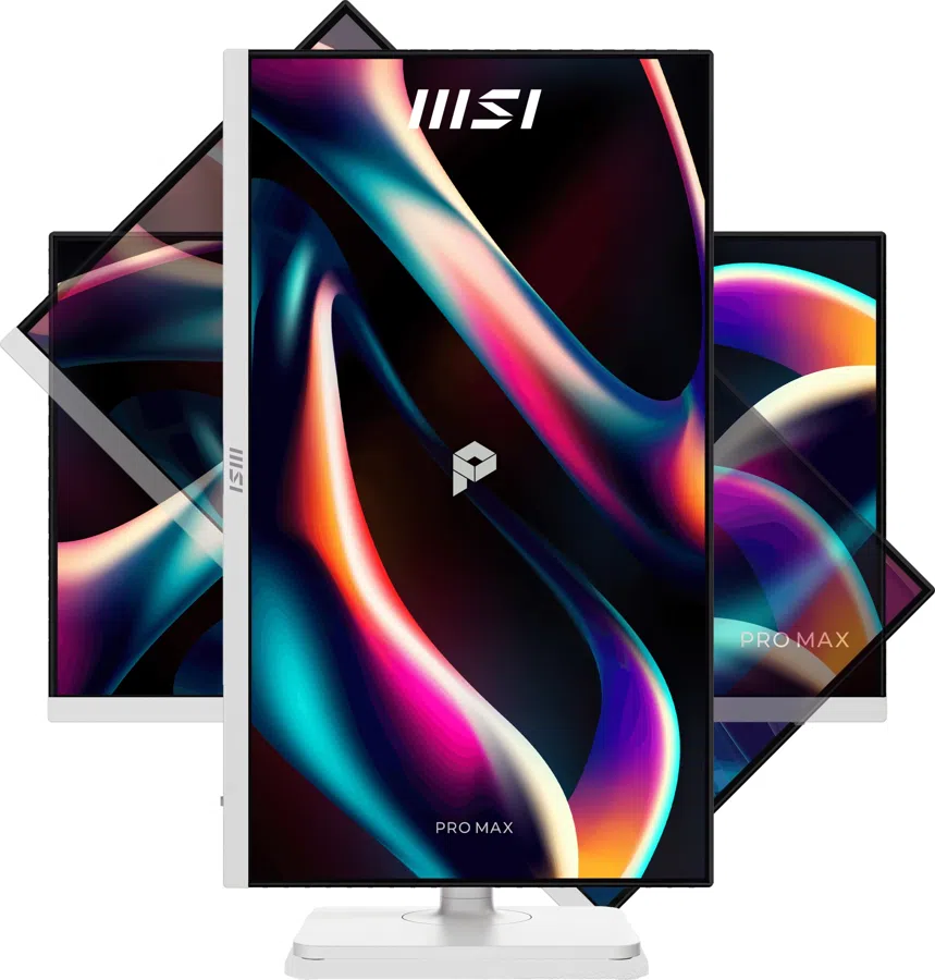 Монитор MSI 27" Pro Max 271PHW E14 белый IPS LED 16:9 HDMI M/M матовая HAS Piv 1000:1 250cd 178гр/178гр 1920x1080 144Hz DP FHD USB 6.4кг