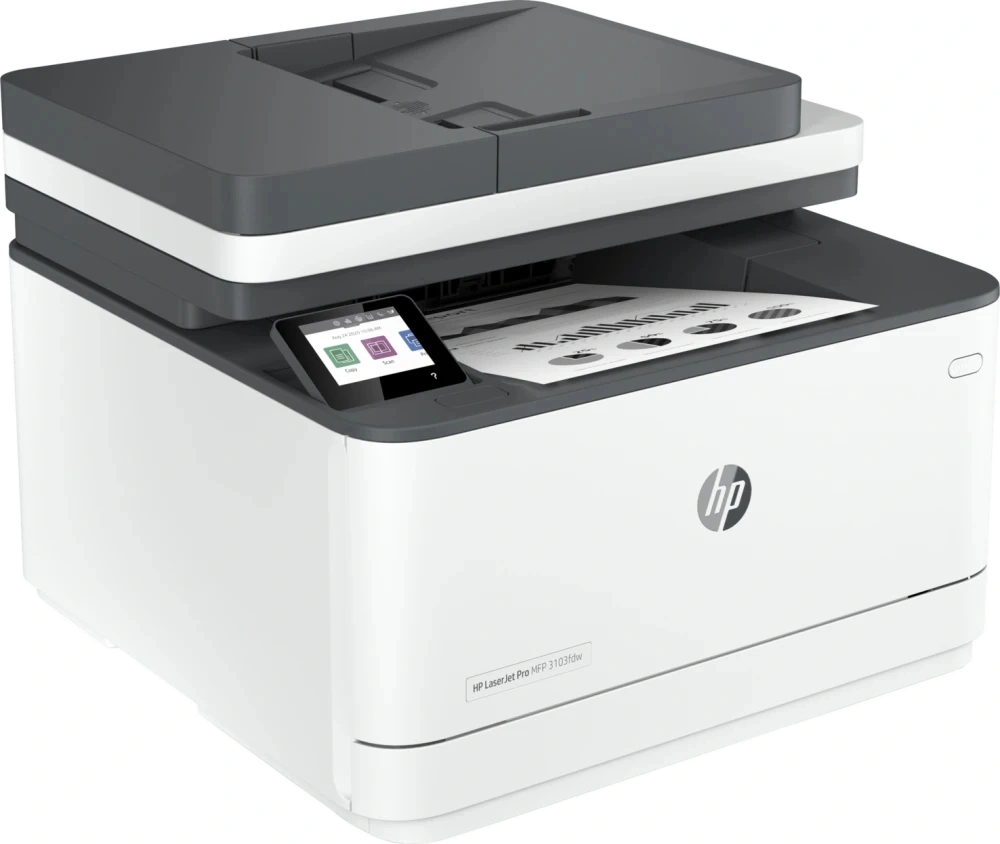 МФУ лазерный HP LaserJet Pro 3103fdw (3G632A) A4 Duplex Net WiFi белый