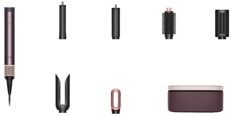 Фен-щетка Dyson HS09 1700Вт розовое золото/фиолетовый (598775-01)