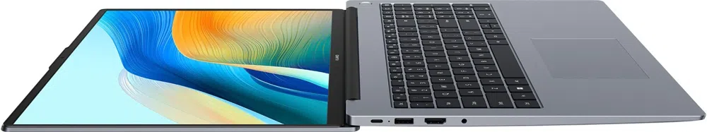 Ноутбук Huawei MateBook D 16 MCLG-X Core i5 13420H 16Gb SSD1Tb Intel UHD Graphics 16" IPS (1920x1200) без ОС grey space WiFi BT Cam (53014QKW)