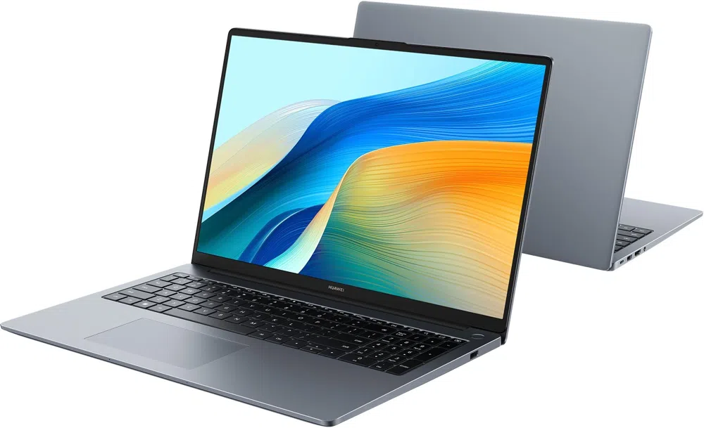 Ноутбук Huawei MateBook D 16 MCLG-X Core i5 13420H 16Gb SSD1Tb Intel UHD Graphics 16" IPS (1920x1200) без ОС grey space WiFi BT Cam (53014QKW)