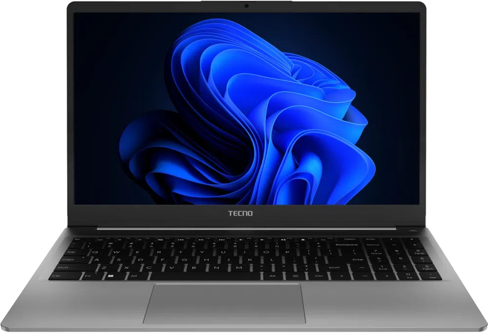 Ноутбук Tecno MegaBook K15SRA Core i5 13420H 8Gb SSD512Gb Intel UHD Graphics 15.6" IPS FHD (1920x1080) Windows 11 Home grey WiFi BT Cam 6060mAh (71005000465)