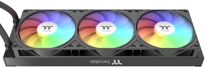 Система водяного охлаждения Thermaltake LB360 Ultra ARGB Soc-AM5/AM4/1200/1700/1851 черный 4-pin 33.8dB Al LCD Ret (CL-W507-PL12SW-A)