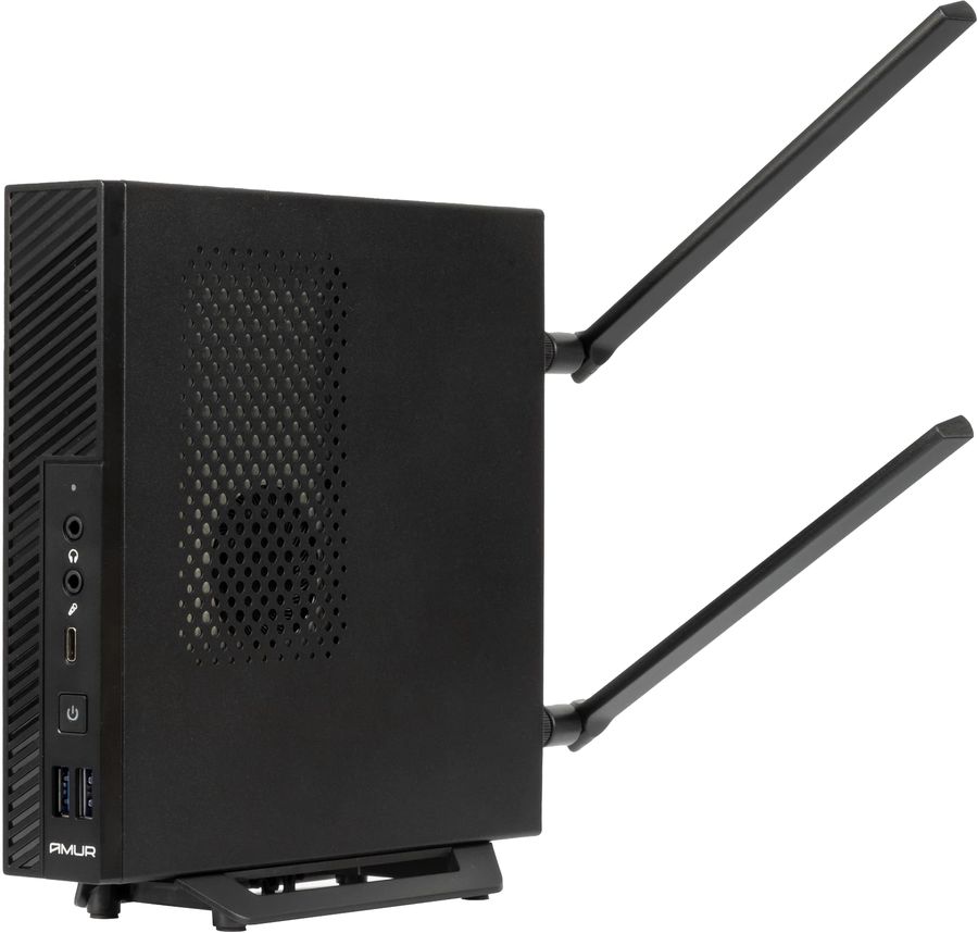ПК Мини Amur Финвал H6I12 АМУЕ.466219.002 i5 12400 (2.5) 16Gb SSD512Gb UHDG 730 без ОС GbitEth WiFi BT 120W черный (RUS) (АМУЕ.466219.002 2169846)