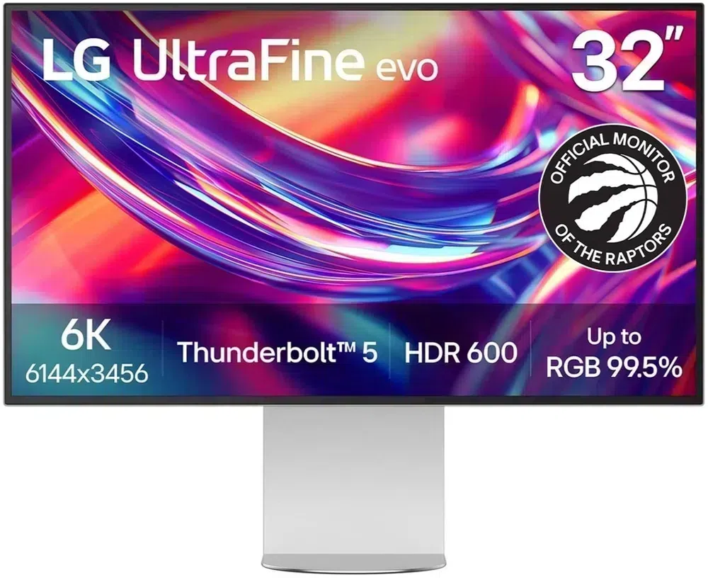 Монитор LG 31.5" 32U990A-S черный IPS LED 16:9 HDMI M/M матовая HAS Piv 2000:1 450cd 178гр/178гр 6144x3456 60Hz DP 6K USB 9.5кг
