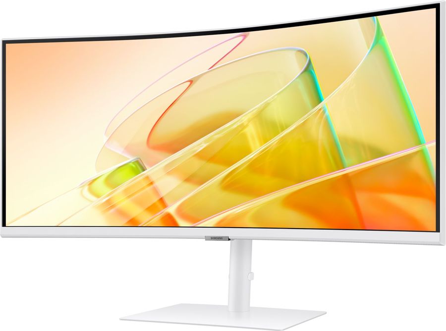 Монитор Samsung 34" ViewFinity S6 S34C650TAUXEN белый VA LED 5ms 21:9 HDMI M/M полуматовая HAS Piv 350cd 178гр/178гр 3440x1440 100Hz FreeSync DP Ultra WQHD USB 8.1кг
