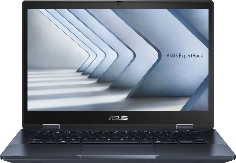 Ноутбук Asus Expertbook B3 Flip B3402FVA-I516512B7D Core 5 120U 16Gb SSD512Gb Intel UHD Graphics 14" IPS Touch FHD (1920x1080) без ОС black WiFi BT Cam (90NX07N1-M02MC0)