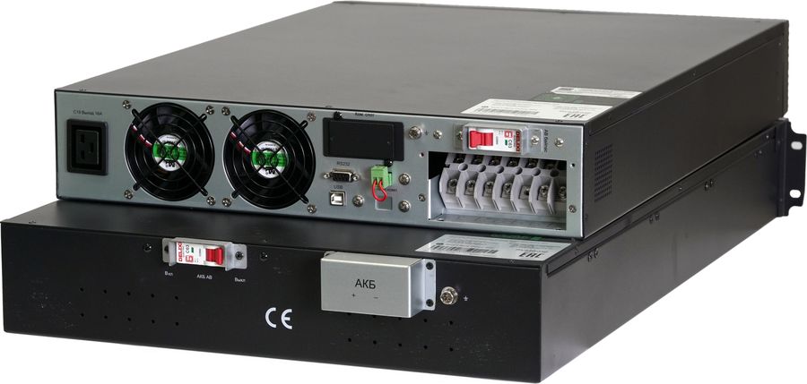 Источник бесперебойного питания Systeme Electriс SRV SRVSE10KRTXLIG2-PM 10000Вт 10000ВА черный без батареи Gen 2