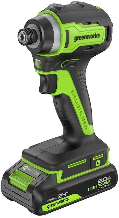 Винтоверт Greenworks ID3170 аккум. патрон:шестигр.1/4" (3804907CUC)