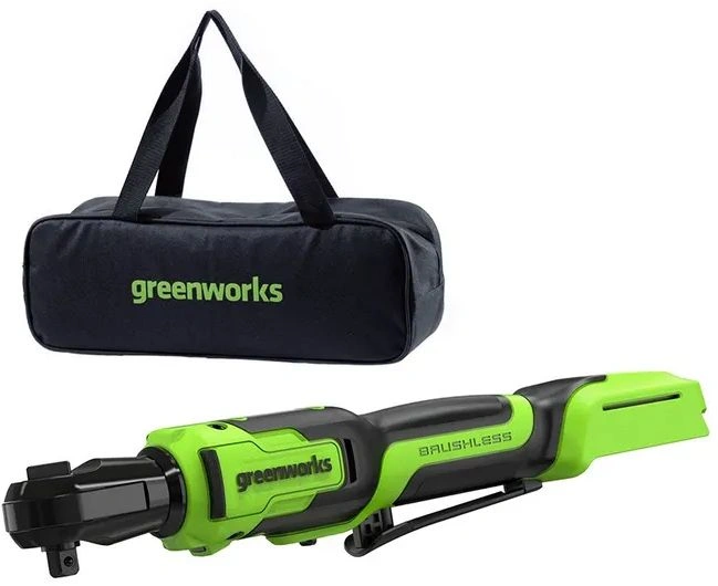 Гайковерт Greenworks GD24RW аккум. патрон:квад.1/2" (3804007CUA)