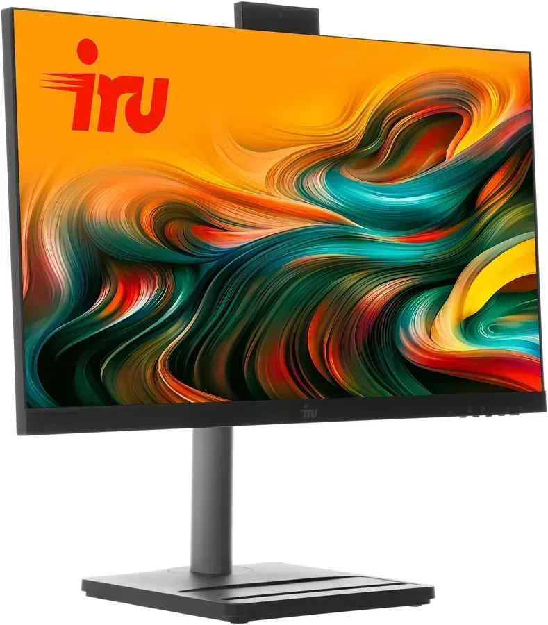 Моноблок IRU Tactio 24ID 24.5" Full HD i5 12400 (2.5) 16Gb SSD512Gb UHDG 730 без ОС GbitEth WiFi BT 120W Cam черный 1920x1080 (RUS)