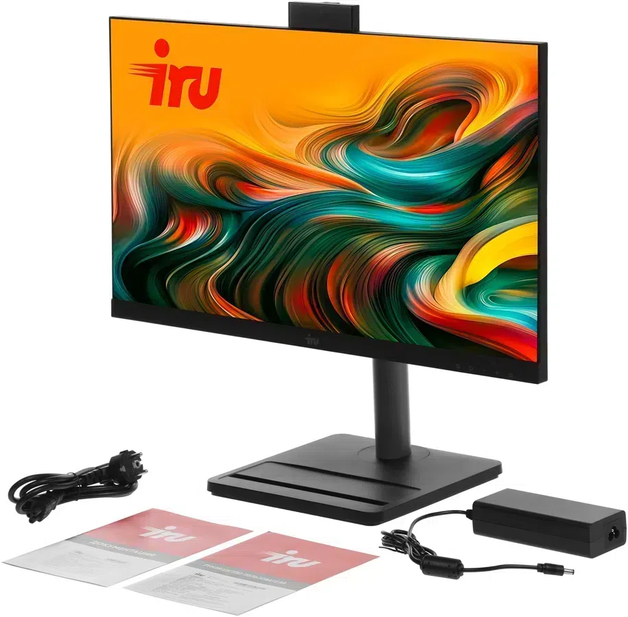 Моноблок IRU Tactio 24ID 24.5" Full HD i5 12400 (2.5) 16Gb SSD512Gb UHDG 730 без ОС GbitEth WiFi BT 120W Cam черный 1920x1080 (RUS)