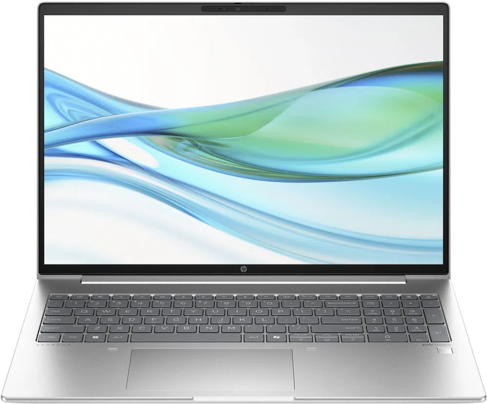 Ноутбук HP ProBook 460 G11 Core Ultra 7 155U 8Gb SSD512Gb Intel Graphics 16" IPS WUXGA (1920x1200) FreeDOS silver WiFi BT Cam Bag (B49ZPPT)