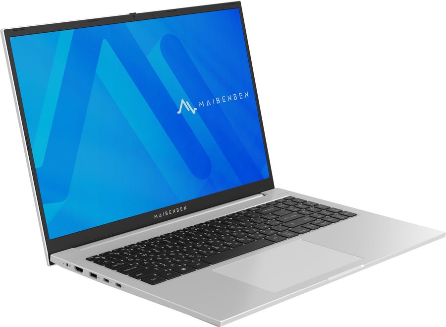 Ноутбук Maibenben M16B-R343UM Ryzen 3 4300U 8Gb SSD512Gb AMD Radeon Graphics 16" IPS FHD+ (1920x1200) Windows 11 Home silver WiFi BT Cam 4825mAh (M16B-R343UMB1SHSRE1)