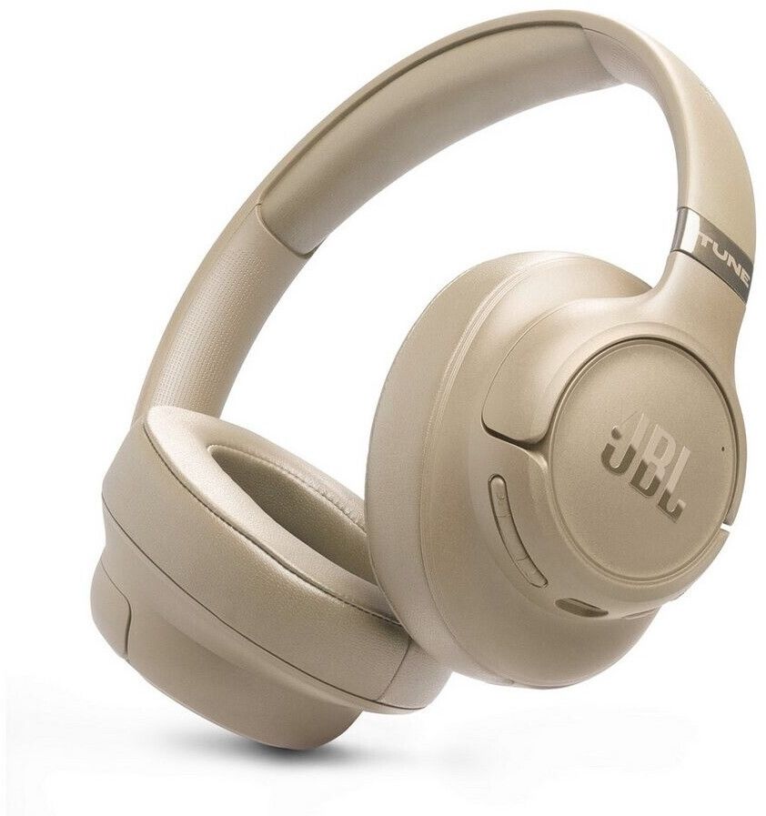 Гарнитура накладные JBL Tune 780NC 1.2м бежевый беспроводные bluetooth оголовье (JBLT780NCBEG)