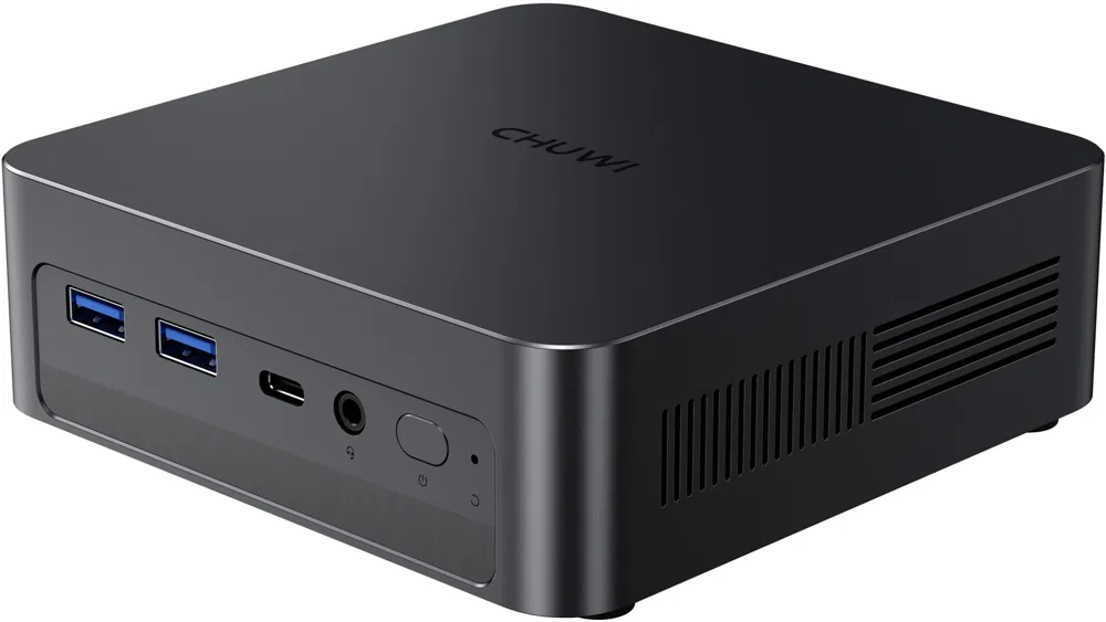 ПК Мини Chuwi AuBox X Core Ultra 7 256V (2.2) 16Gb SSD1Tb ARC 140V Windows 11 Pro 2.5xGbitEth WiFi BT 100W серый