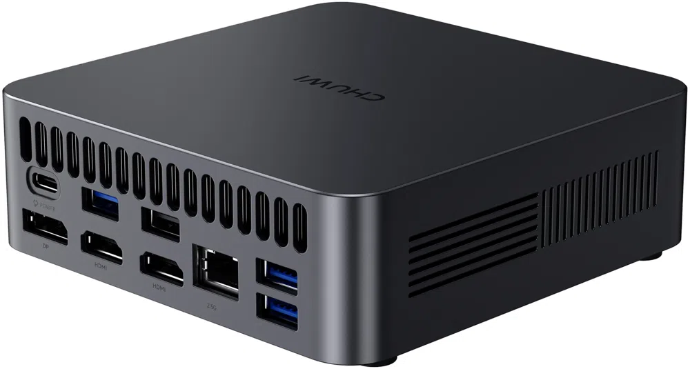 ПК Мини Chuwi AuBox X Core Ultra 7 256V (2.2) 16Gb SSD1Tb ARC 140V Windows 11 Pro 2.5xGbitEth WiFi BT 100W серый