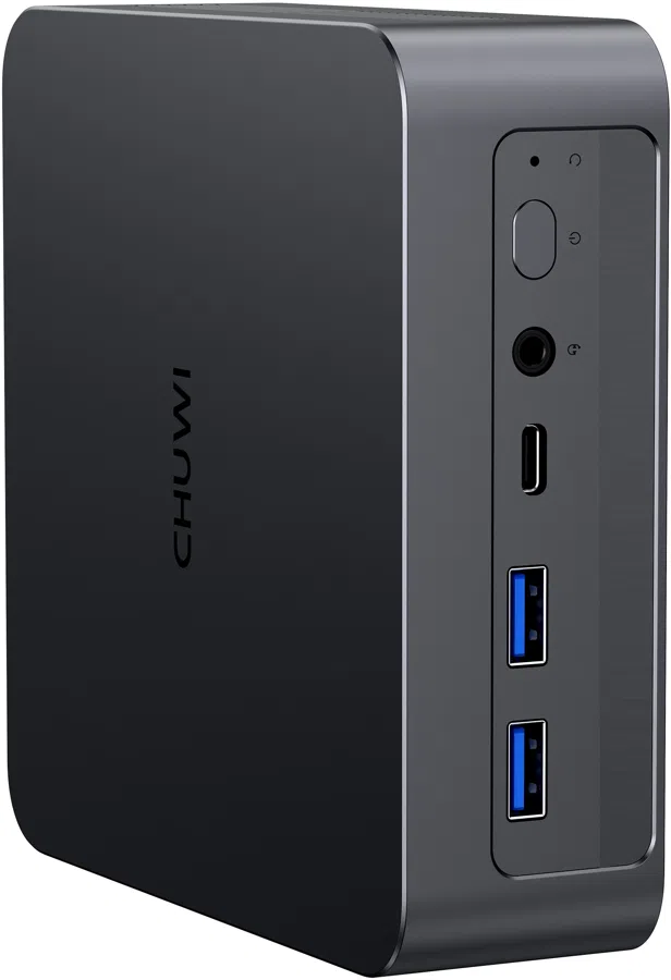 ПК Мини Chuwi AuBox X Core Ultra 7 256V (2.2) 16Gb SSD1Tb ARC 140V Windows 11 Pro 2.5xGbitEth WiFi BT 100W серый
