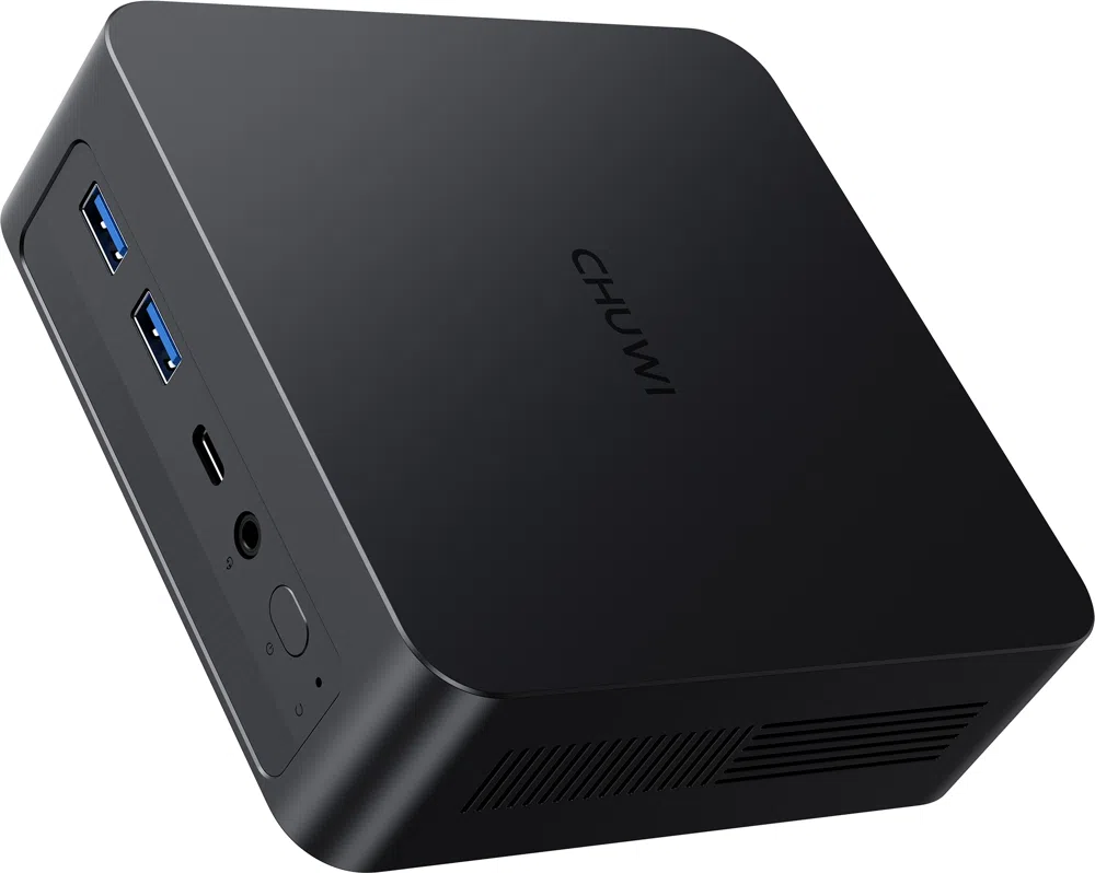 ПК Мини Chuwi AuBox X Core Ultra 7 256V (2.2) 16Gb SSD1Tb ARC 140V Windows 11 Pro 2.5xGbitEth WiFi BT 100W серый