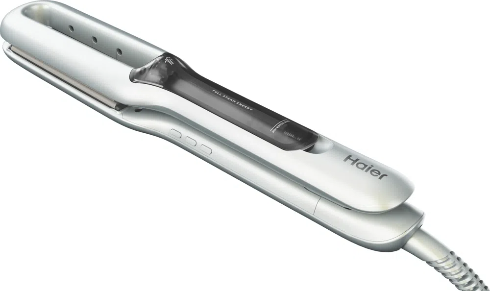 Выпрямитель Haier Aquamarine HHS-617 70Вт белый макс.темп.:230С (FZ000SD00RU)