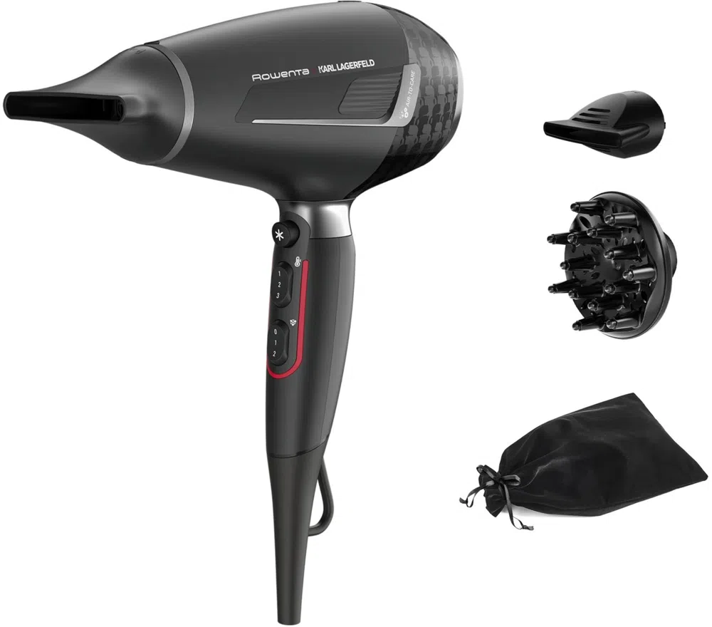 Фен Rowenta CV888LF0 2200Вт черный (1830008533)