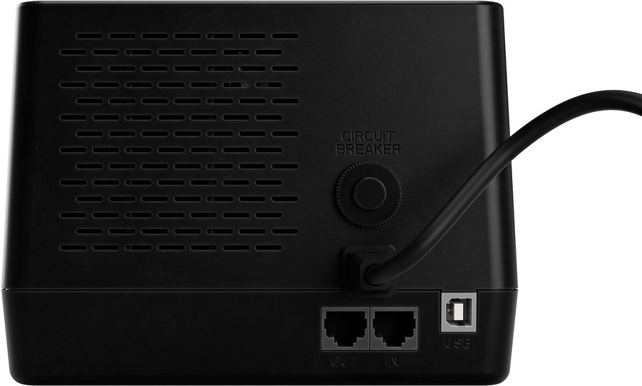 Источник бесперебойного питания Powercom Fly FLY1050EU 630Вт 1050ВА черный