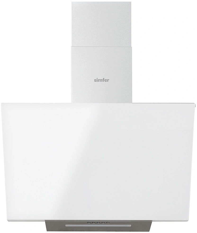 Вытяжка каминная Simfer SM61W1 белый управление: кнопочное (1 мотор)