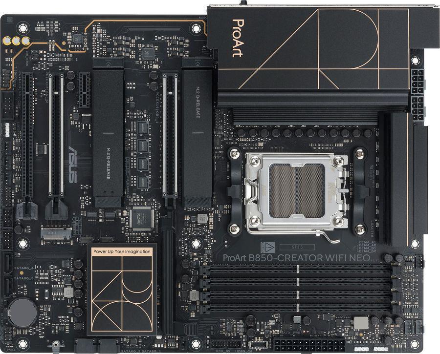 Материнская плата Asus PROART B850-CREATOR WIFI NEO Socket AM5 AMD B850 4xDDR5 ATX AC`97 8ch(7.1) 2x5Gg RAID+HDMI+DP