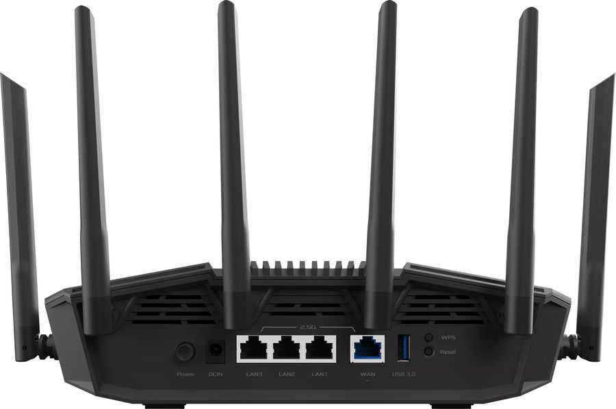 Роутер беспроводной Asus RT-BE90U BE9400 100/1000/2500BASE-T черный