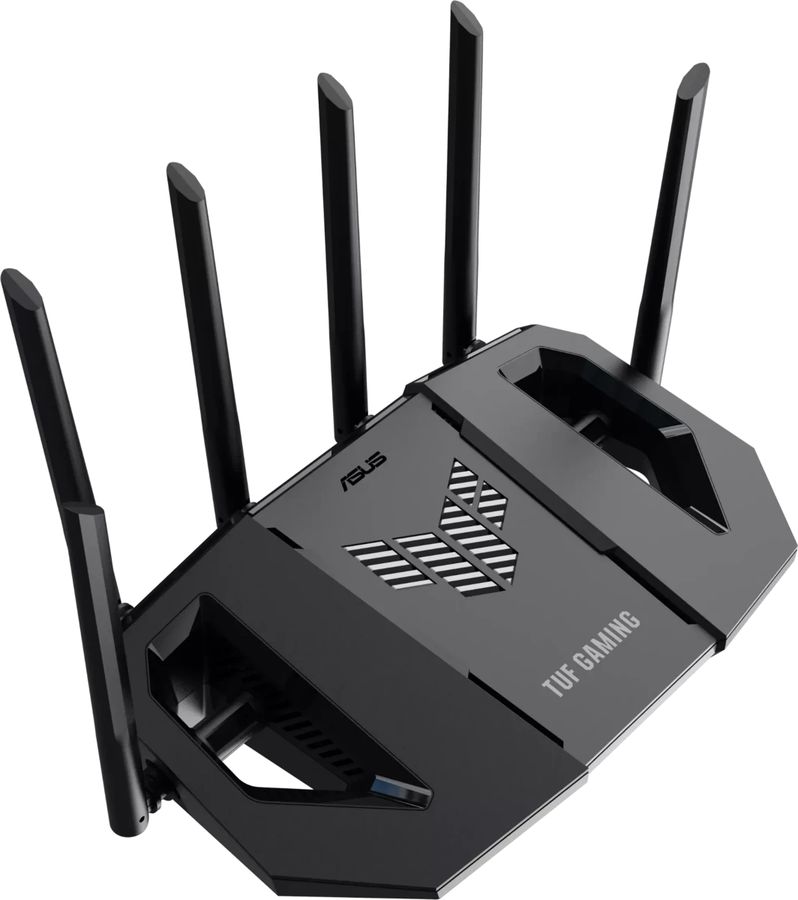 Роутер беспроводной Asus TUF-BE9400 BE9400 100/1000/2500BASE-T черный