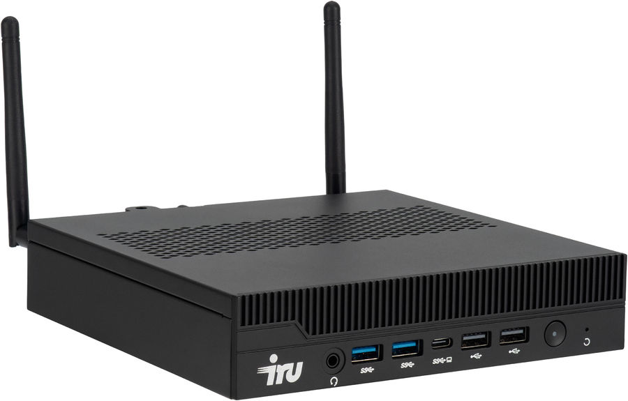 Неттоп IRU Tactio 310H6ITF i7 12700 (2.1) 32Gb SSD1Tb UHDG 770 Windows 11 Pro GbitEth WiFi BT 90W черный (RUS) (2173196)