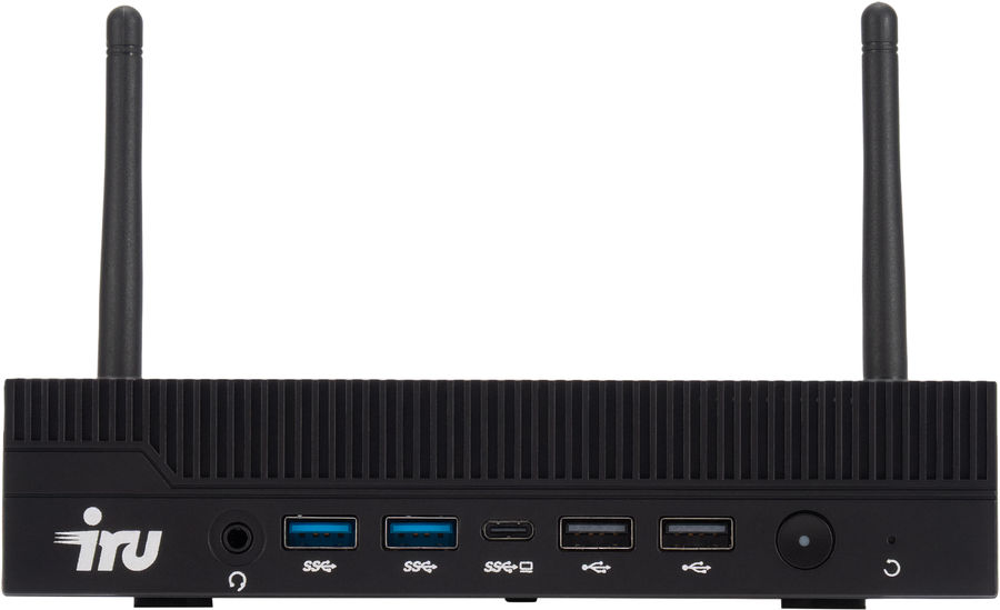 Неттоп IRU Tactio 310H6ITF i7 12700 (2.1) 32Gb SSD1Tb UHDG 770 Windows 11 Pro GbitEth WiFi BT 90W черный (RUS) (2173196)