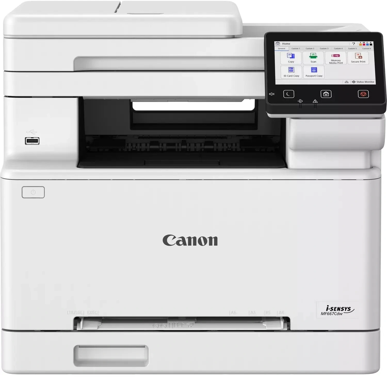 МФУ лазерный Canon i-Sensys MF667Cdw (6928C001) A4 Duplex Net WiFi белый