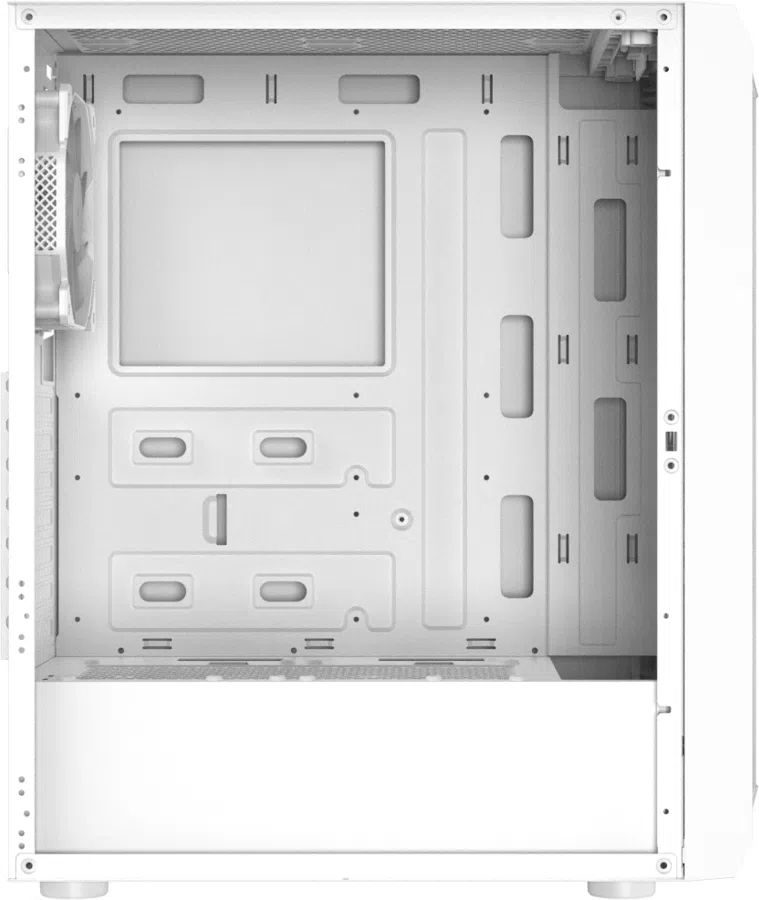 Корпус Formula Air Power G1 Plus белый без БП ATX 5x140mm 1xUSB2.0 1xUSB3.0 audio bott PSU