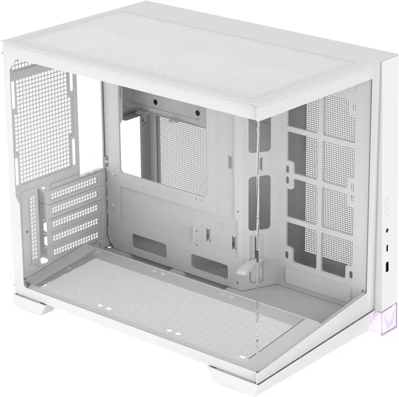 Корпус Formula Crystal Z4M белый без БП mATX 9x120mm 1xUSB3.0 audio bott PSU