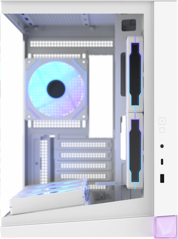 Корпус Formula Crystal Z4M белый без БП mATX 9x120mm 1xUSB3.0 audio bott PSU