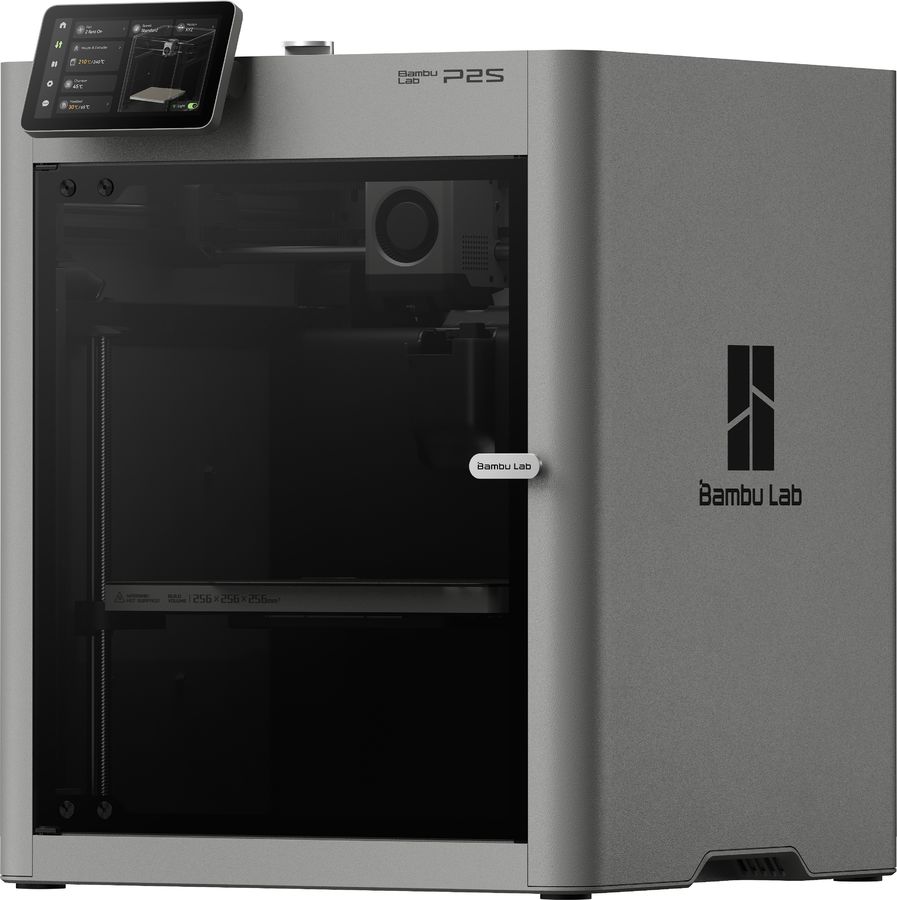 Принтер 3D Bambu Lab P2S 256x256x256мм ABS/PLA/PETG/ASA/Carbon/Glassfiber/TPU 80мкм