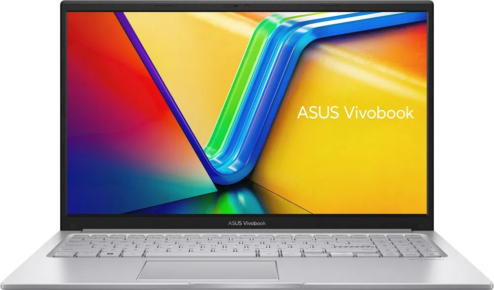 Ноутбук Asus Vivobook 15 F1504VA-BQ250 Core 5 120U 8Gb SSD512Gb Intel Graphics 15.6" WVA FHD (1920x1080) Windows 11 Home silver WiFi BT Cam (90NB13Y1-M01FT0)
