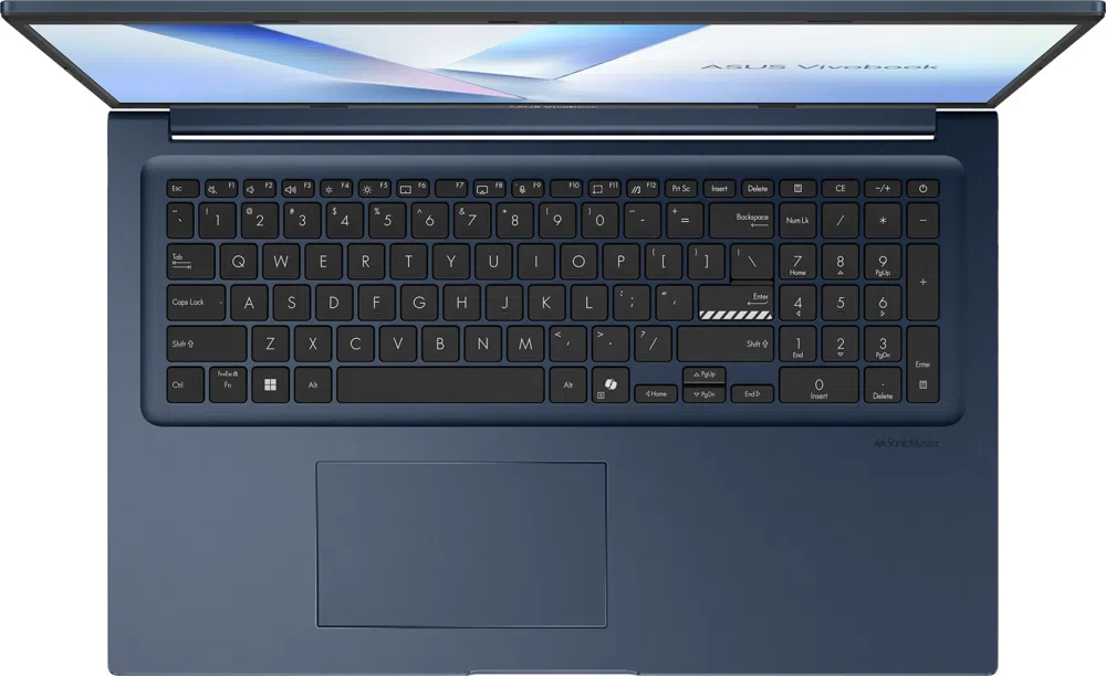 Ноутбук Asus Vivobook 17 X1704MA-AU010 Core 5 320 16Gb SSD512Gb Intel Graphics 17.3" IPS FHD (1920x1080) без ОС blue WiFi BT Cam (90NB17V2-M000Y0)