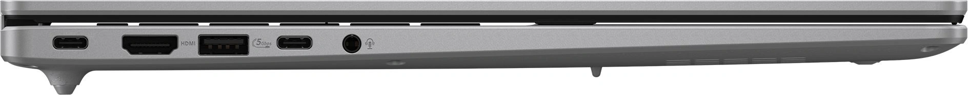 Ноутбук Asus VivoBook 16 X1607CA-MB271 Core Ultra 5 225H 16Gb SSD512Gb Intel Graphics 16" IPS WUXGA (1920x1200) без ОС silver WiFi BT Cam (90NB15A2-M00KY0)