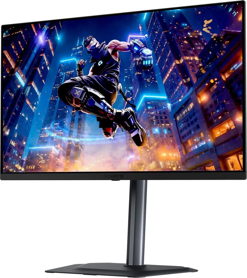Монитор Gigabyte 27" MO27Q3 EK черный QD OLED LED 16:9 HDMI M/M матовая HAS Piv 1500000:1 250cd 178гр/178гр 2560x1440 360Hz G-Sync FreeSync Premium Pro DP QHD 6.55кг